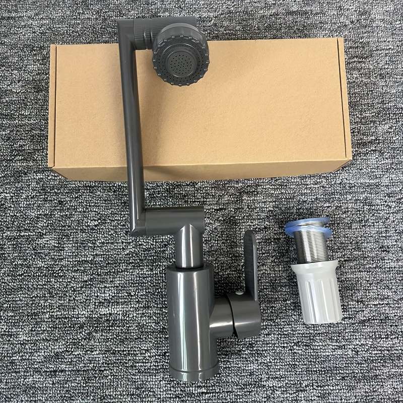 1PC Gun Gray Lucky Cat Hot and Cold Faucet