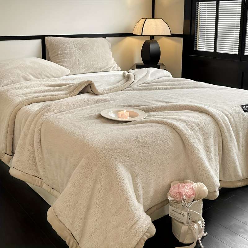 1ps Blanket Color Oubang 38 Cloud Mist Blue size 200x230CM
