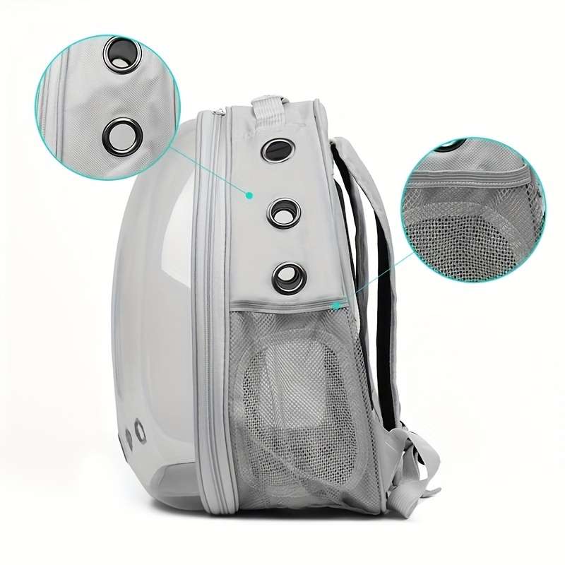 1pc Temperament Gray Pet Bag