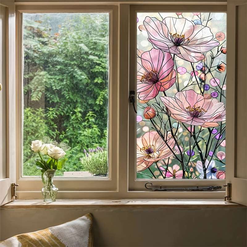 1pc Colorful Door Window Sticker
