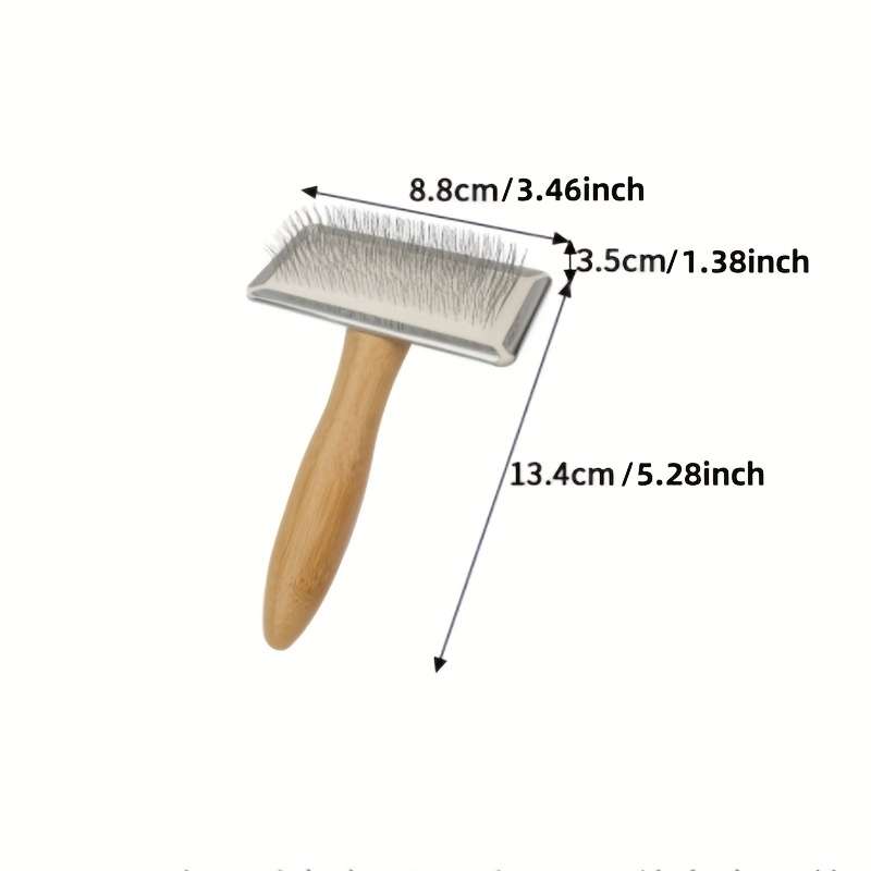 1pc Wooden 8.8cm Pet Comb