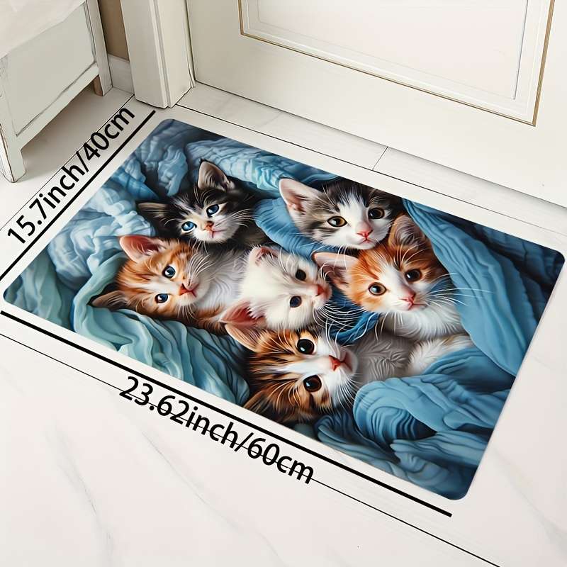 1Pc 15.7x23.62inch 40x60cm Floor Mat
