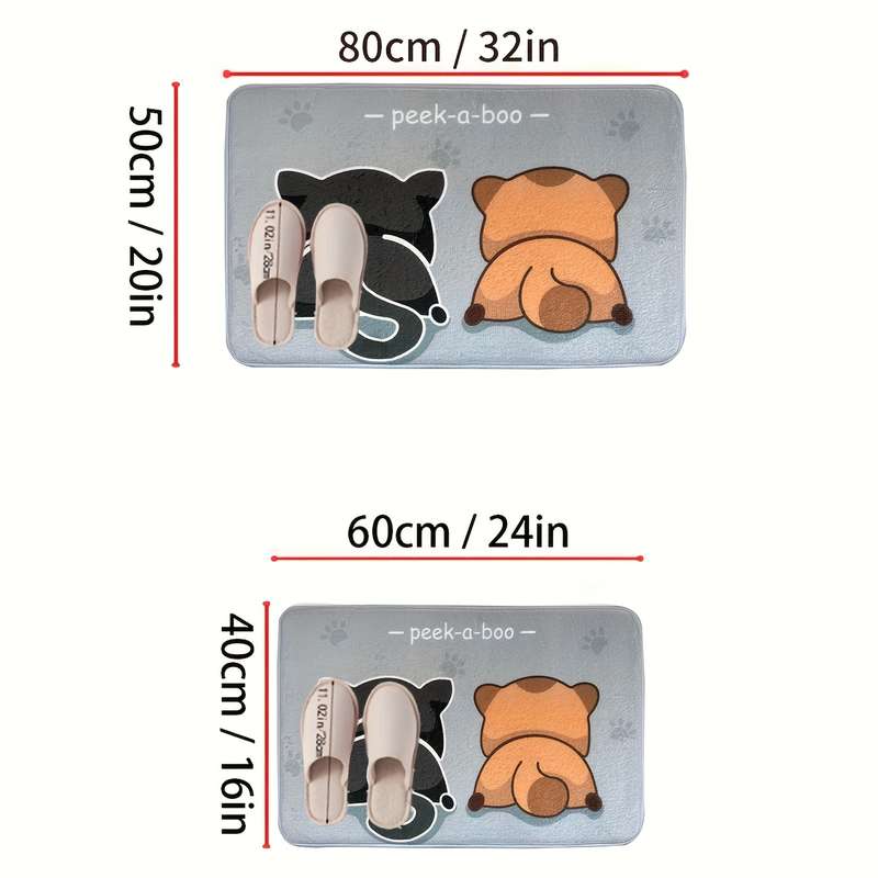 1Pc 50.8x81.28cm Floor Mat