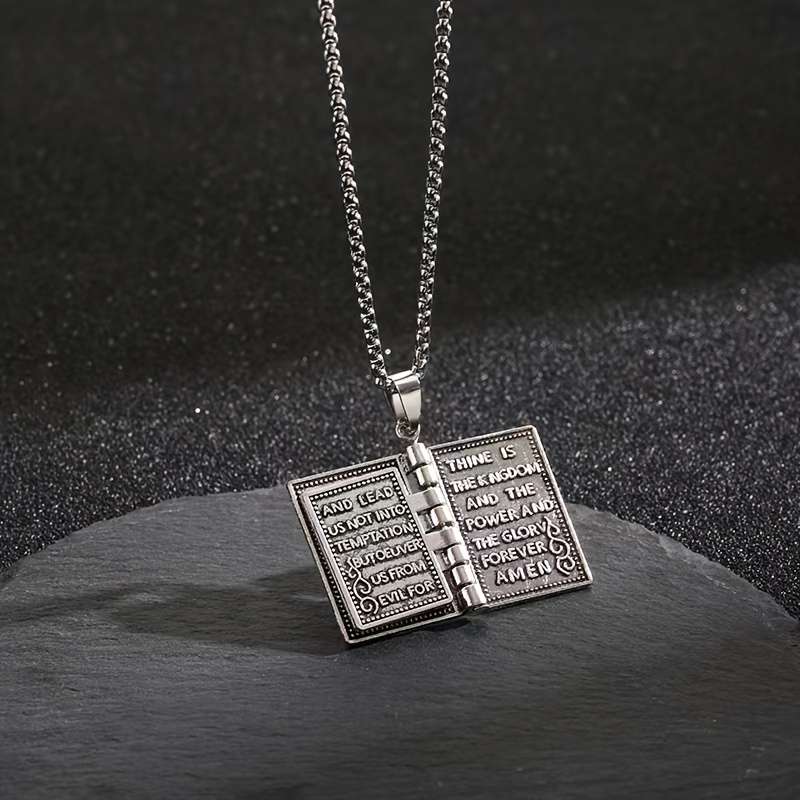 1 Piece Bible Jesus Theme Pendant