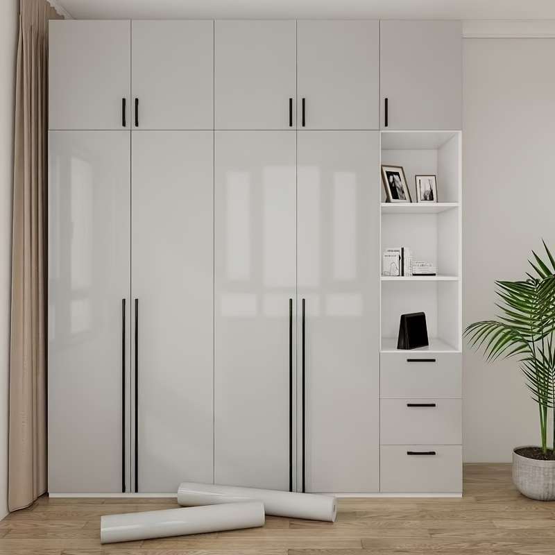1PC Wall StickersLight Grey2 Meterss Long X 60 cm Wide