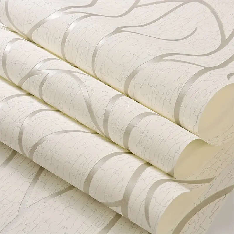 1 Roll Of Modern 3D Wallpaper Water Ripple Non-Woven Wallpaper