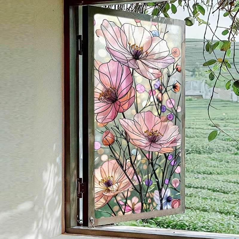 1pc Colorful Door Window Sticker