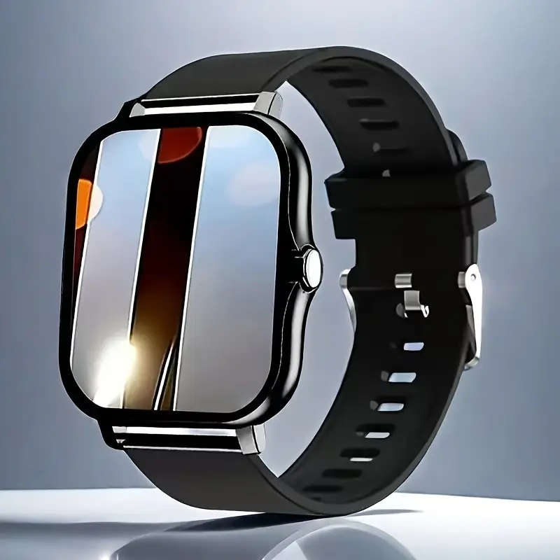 1pc Universal Smartwatch for Men and Women with Wireless Calling and Messaging Pedometer Fitness