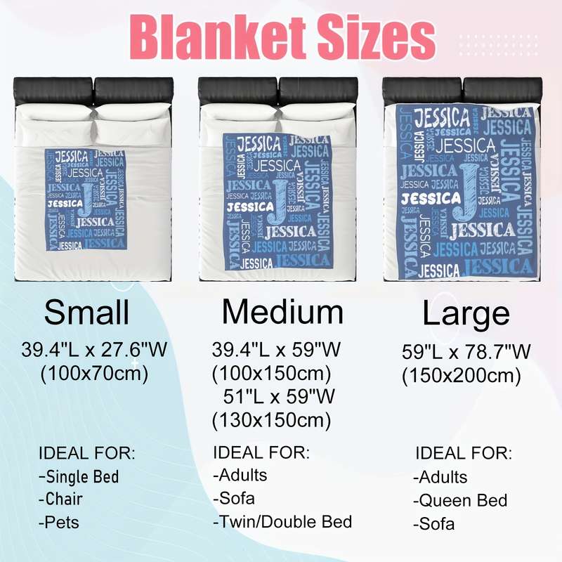1ps Blanket Color Dark Blue size 39.4x59inch 100x150cm