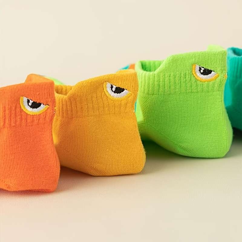 10 Pairs Of Mixed Colors One Size High Elastic Socks