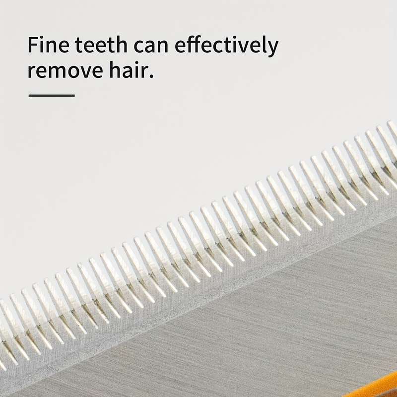 1pc Purple Medium Pet Comb
