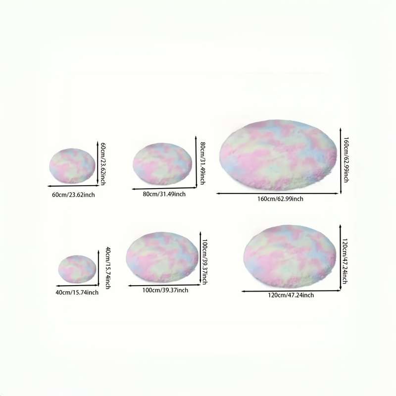 1Pc 59.99x59.99cm Floor Mat