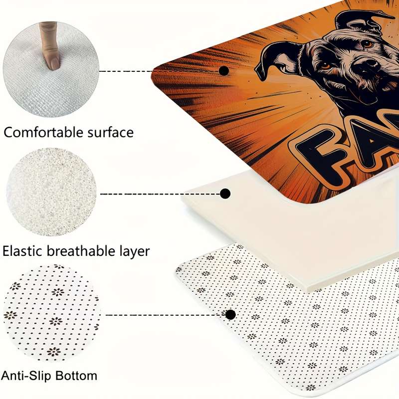 1Pc 19.69x31.49inch 50x80cm Floor Mat