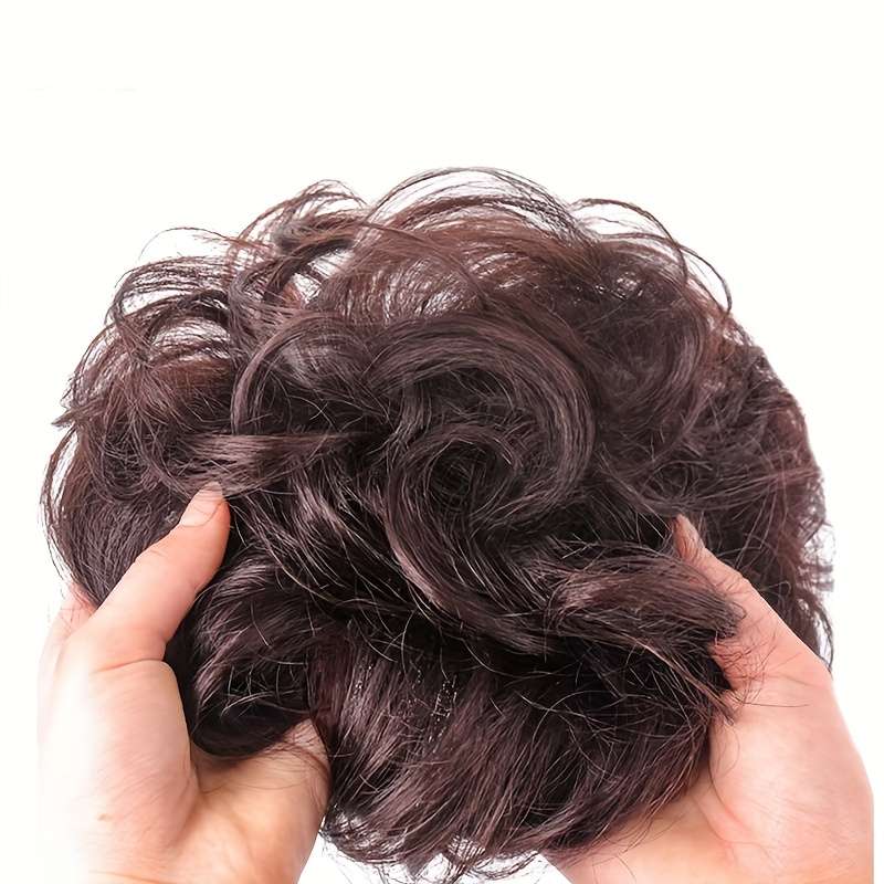1Pc Black 10.16cm Fashion Design Wig
