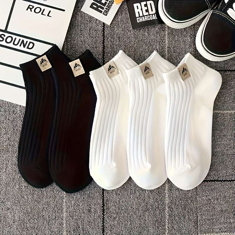 10 Pairs Of Mixed Colors One Size High Elastic Socks