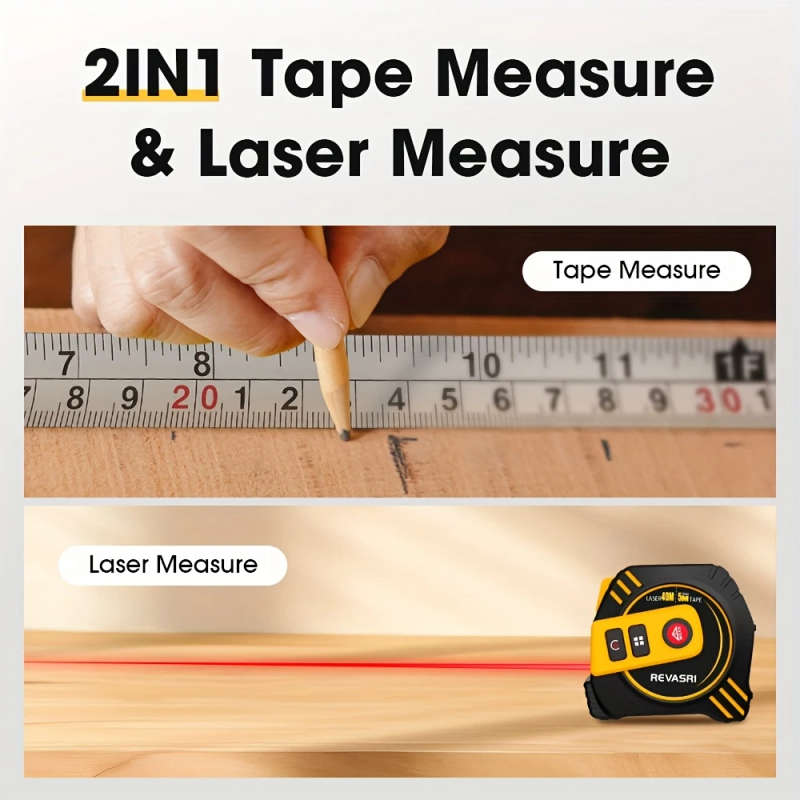 2-in-1 Laser Measurement Tool