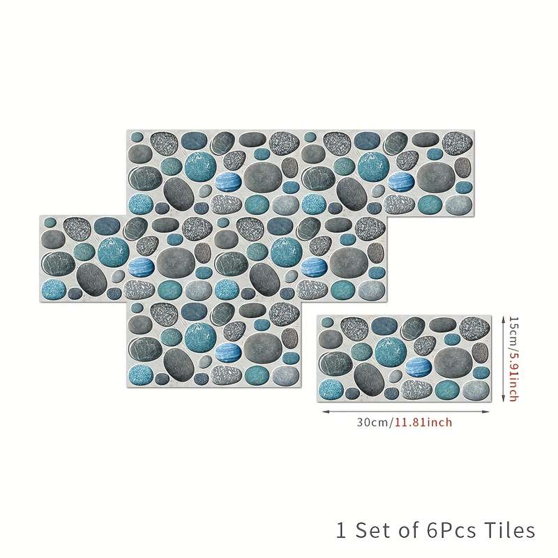 6pcs Wall Stickers