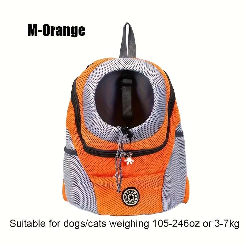 1pc Orangesize M Pet Bag