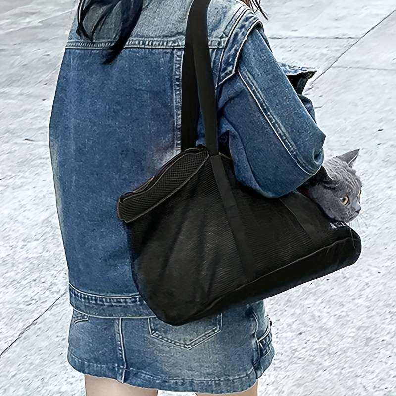 1pc Gray S Pet Bag