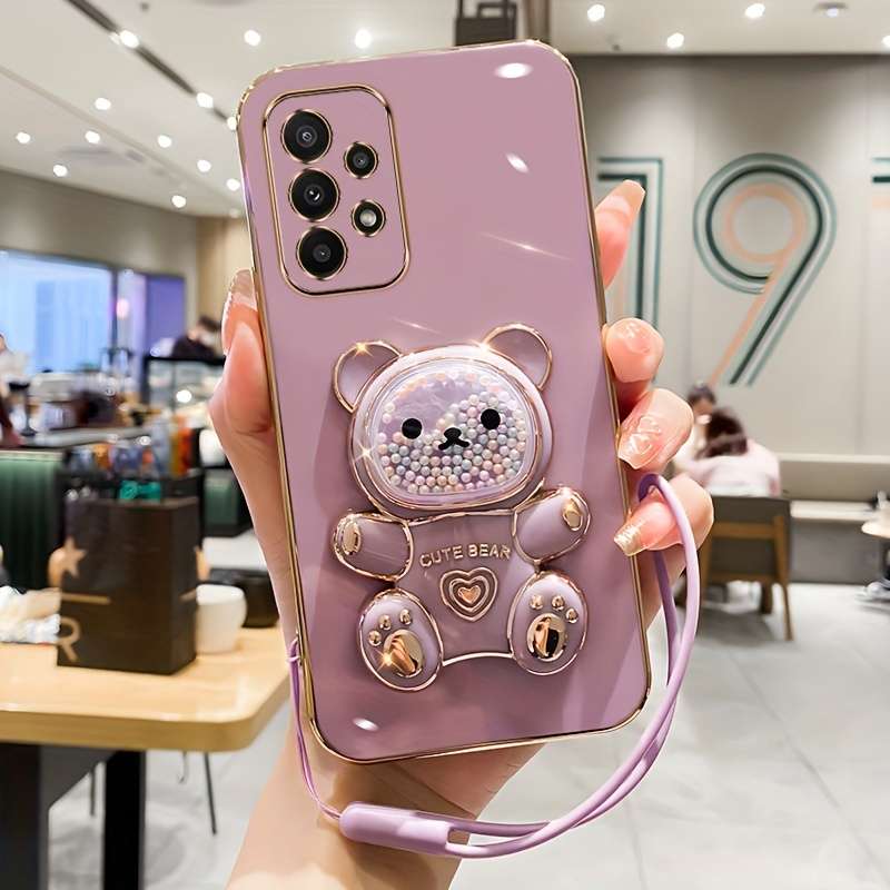 1pc Purple For Samsung Galaxy A23 Phone Cases