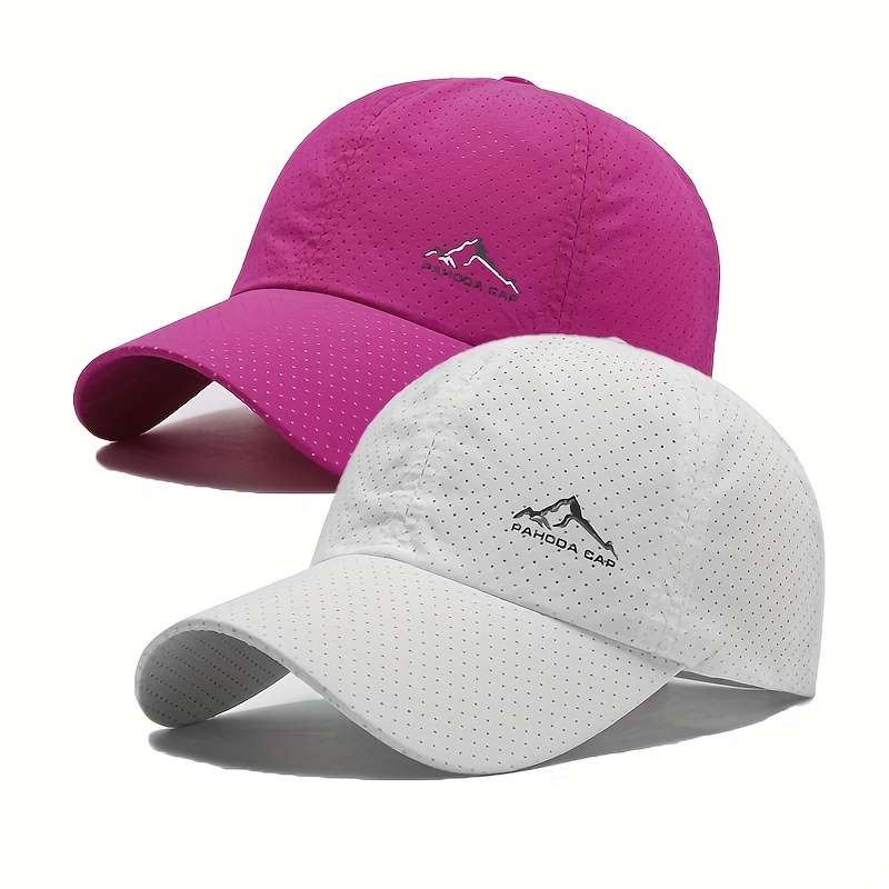 Hat  White And Navy Blue