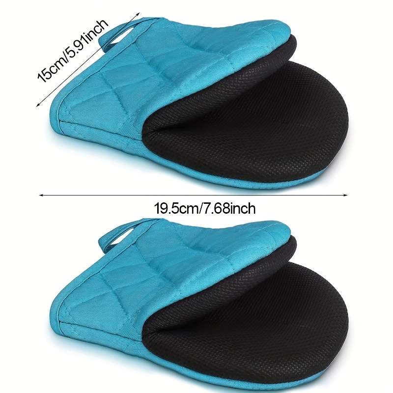 1pc Multi-Ply Silicone Kitchen Mitts Heat Resistant Cooking Baking Gloves for Thanksgiving