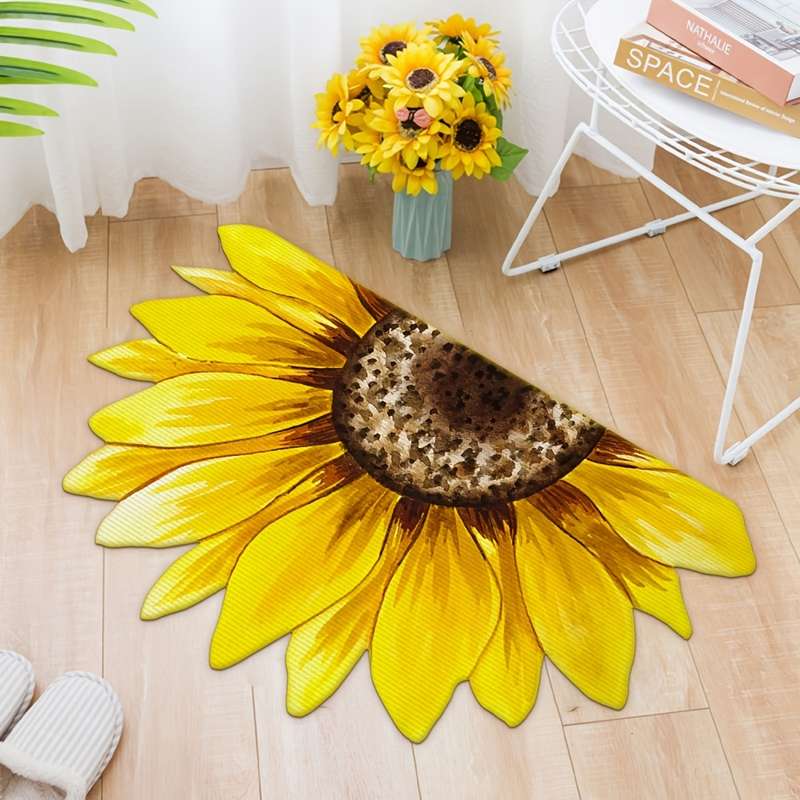 1Pc GypsophilCrystal Velvet 15.75x23.62inch 40x60cm Floor Mat