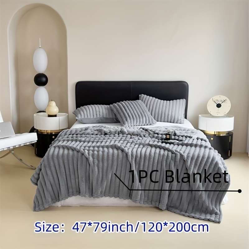 1ps Blanket Color Cream Green size 180x200CM
