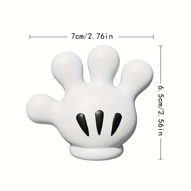 1Pc Disney Cartoon Palm Design Wall Mounted Toothbrush Holder Suction Cup