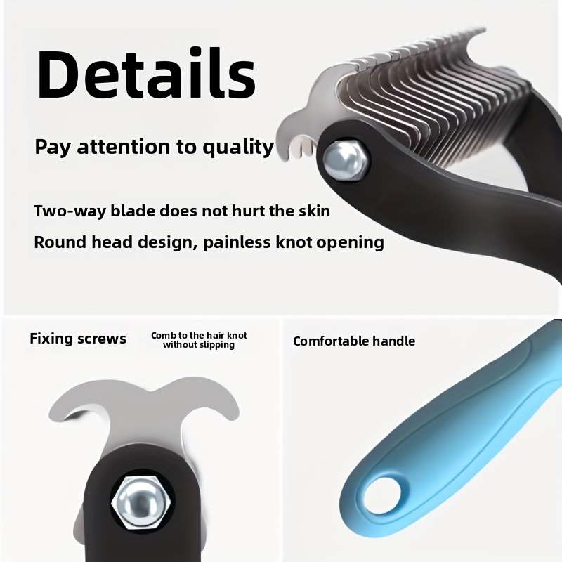 1pc Large 17 Teeth Pet Comb