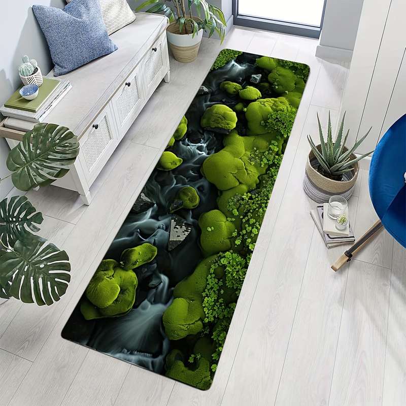 1Pc 17.7x59.1inch 45x150cm Floor Mat