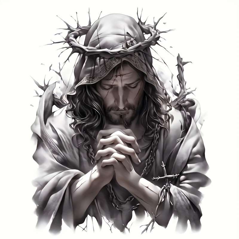 1pc  Jesus Christian Themed Stickers