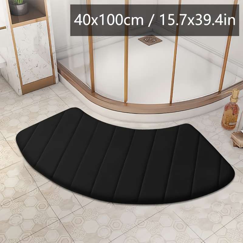 1Pc Dark Gray 40x100cm Floor Mat