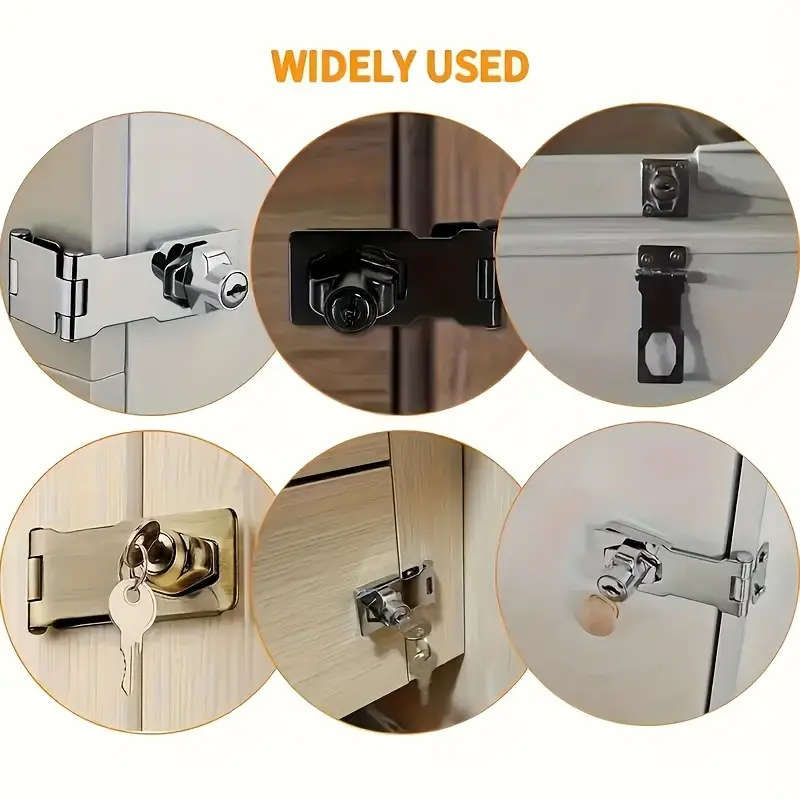 1 Metal Security Lock With Anti-Theft Cylinder