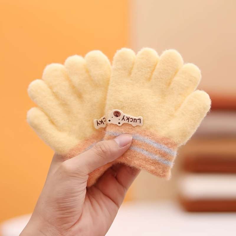 1 Pair Luckblue Warm Gloves