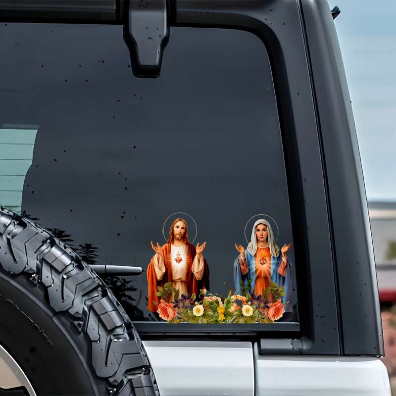 1pc Jesus Christian Themed Stickers