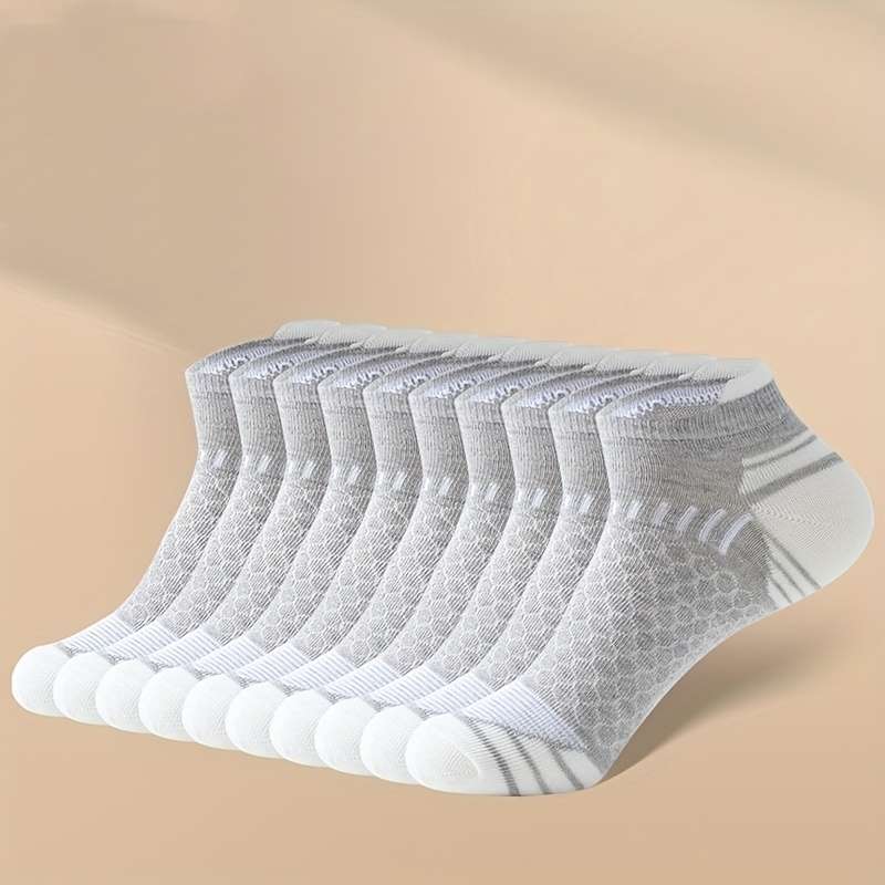 6 Pairs Of Mixed Colors One Size High Elastic Socks