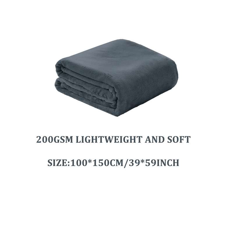 1ps Blanket Color Bright Red size 90x100cm