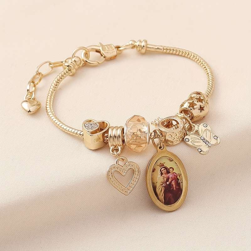 1 Piece Virgin Mary Jesus Theme Pendant