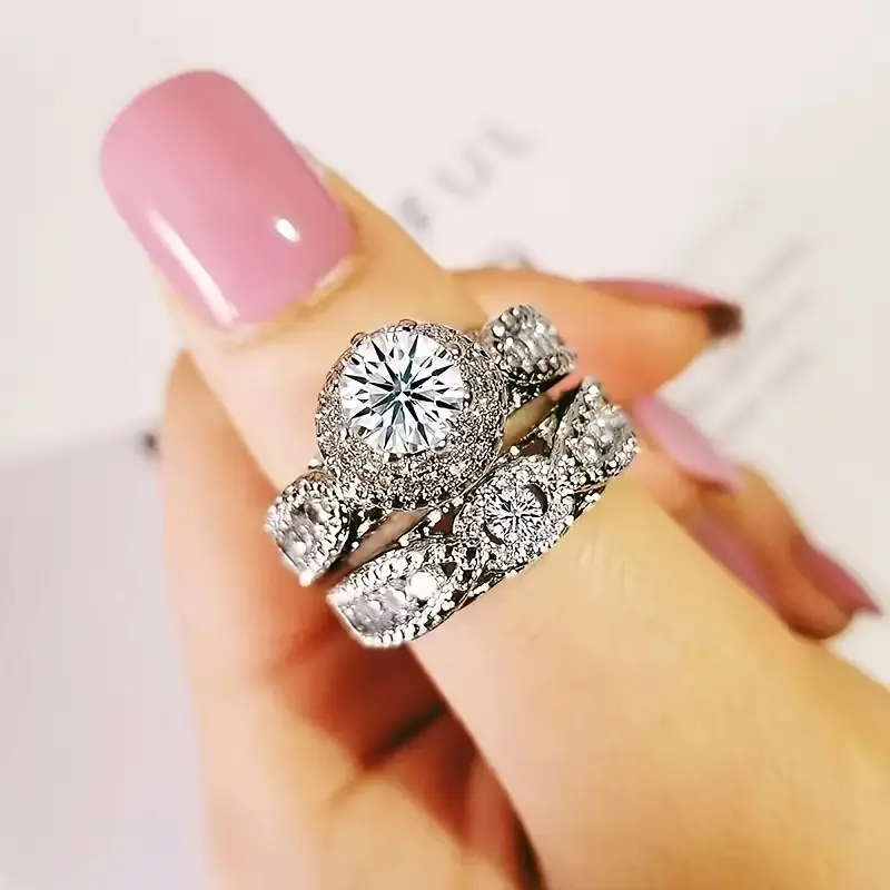 White Zirconia, Inspired Eternity Ring