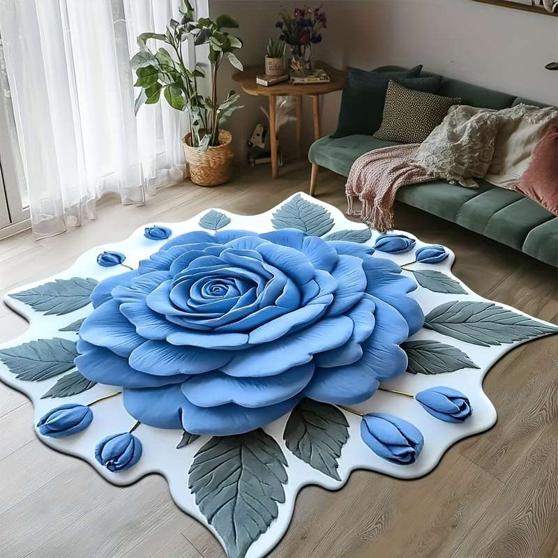 1Pc 80x80cm 31.5x31.5inch Floor Mat