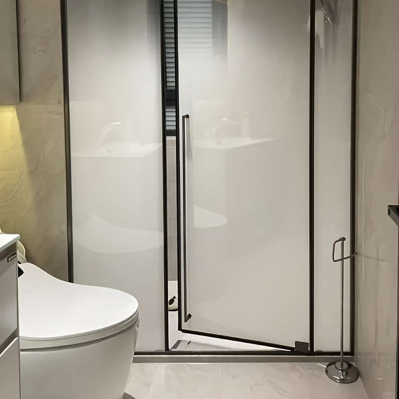 1pc Pure Matte Size 60x500cm  23.62x196.85IN Door Window Sticker
