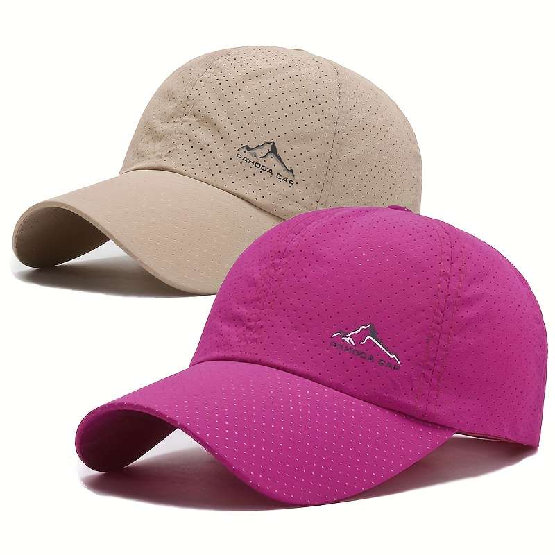 Hat Khaki Add Rose Red