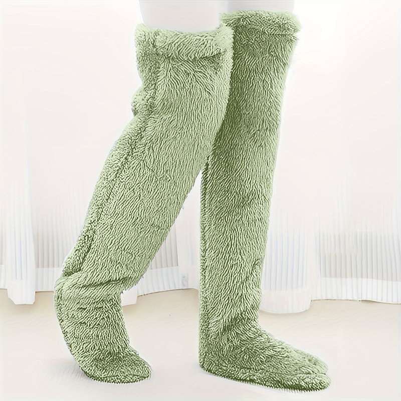 1Pairs Sock Green  One Size
