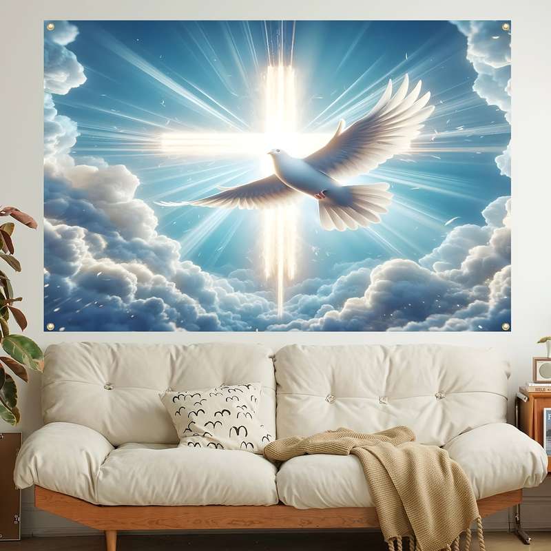 1pc 238.76180.34cm Jesus Christian Themed Stickers