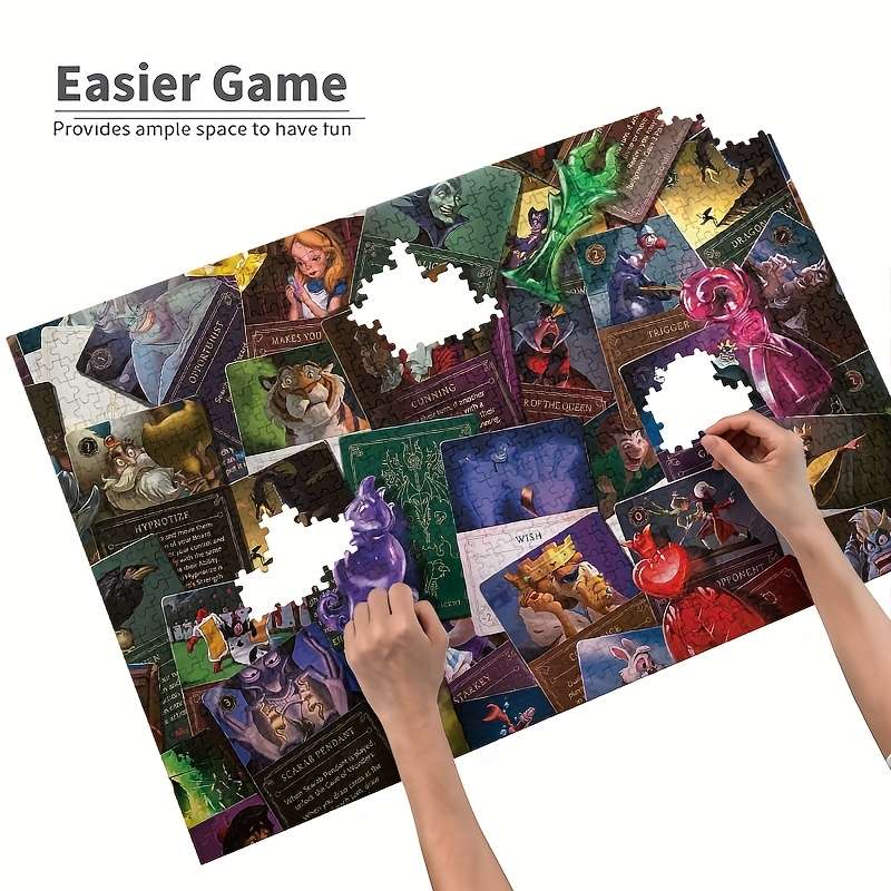 1000pcs Jigsaw Puzzle Enchanting Fantasy Characters 75.01 x 50.01 cm Wooden Puzzl