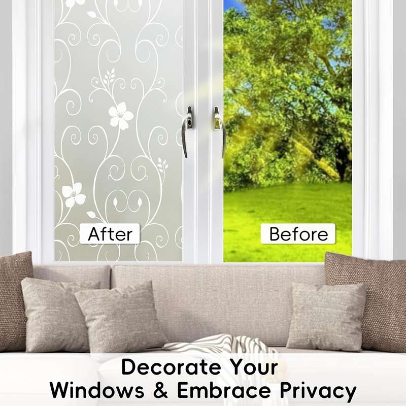 1pc Black Size 15.74inx118.11in 40cmx3m Door And Window Stickers
