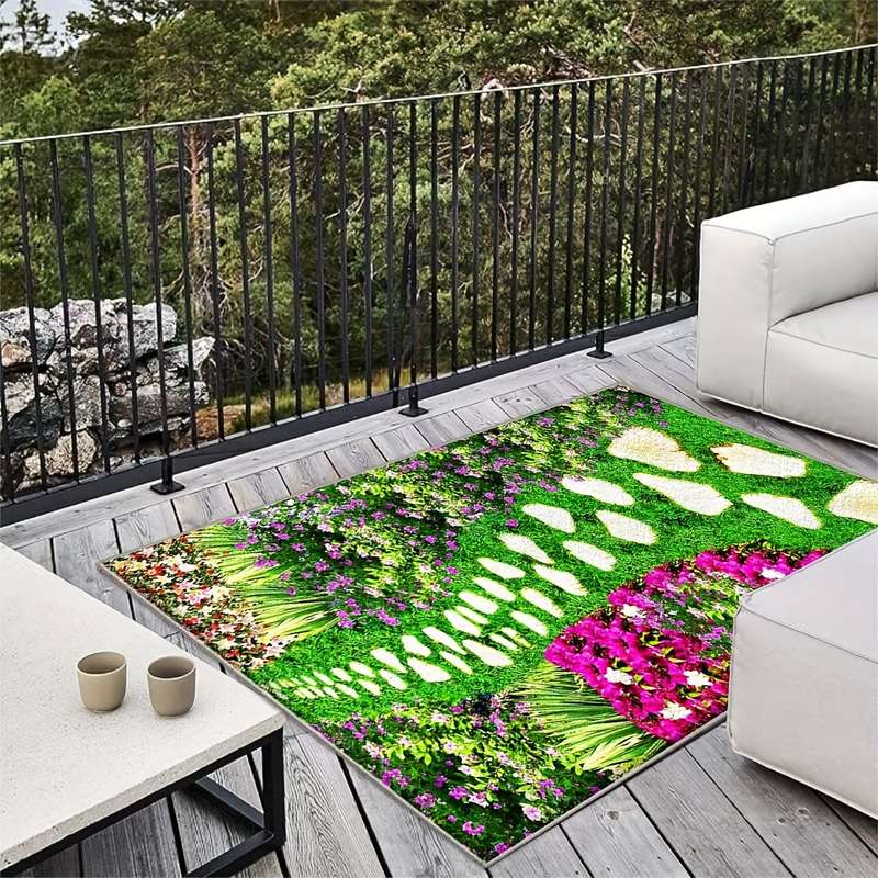1Pc TEDwycp19693 80x160cm 31.5x62.9inch Floor Mat