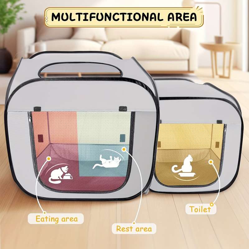 1pc Three layers without pulleys Pet Cage