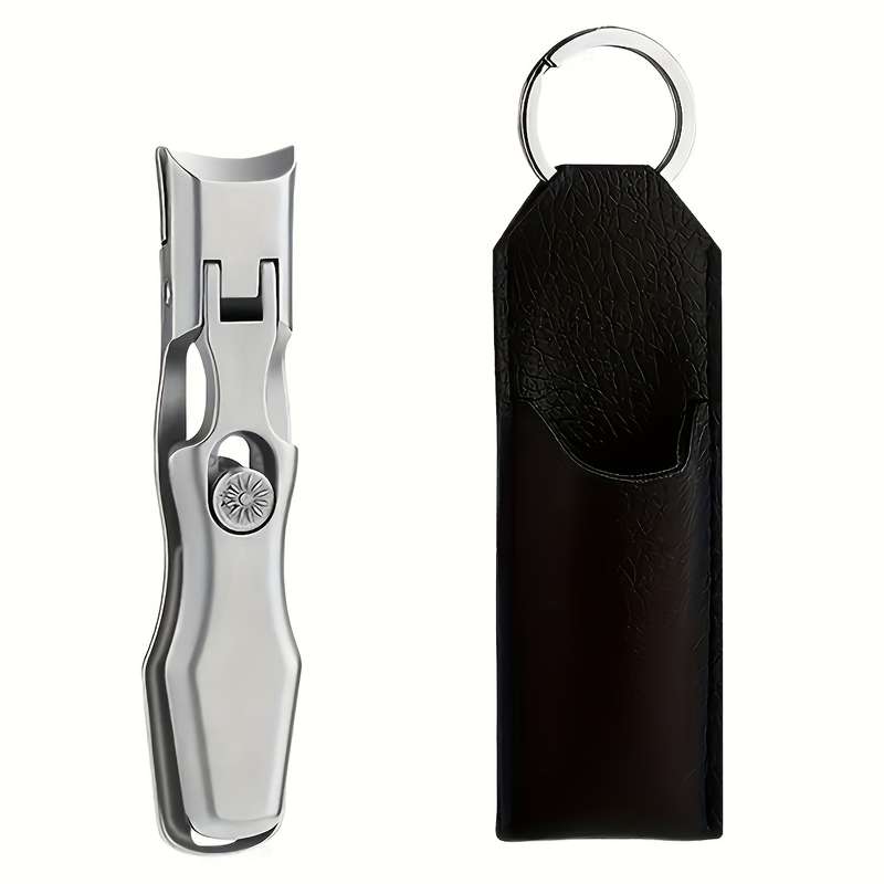 1pc Stainless Steel Wide-Jaw Nail Clippers Super Sharp and Durable Ideal for Thick and Long N